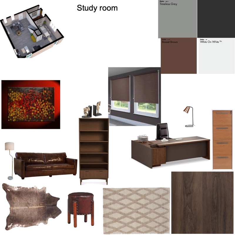 study room Mood Board by ALIONA on Style Sourcebook