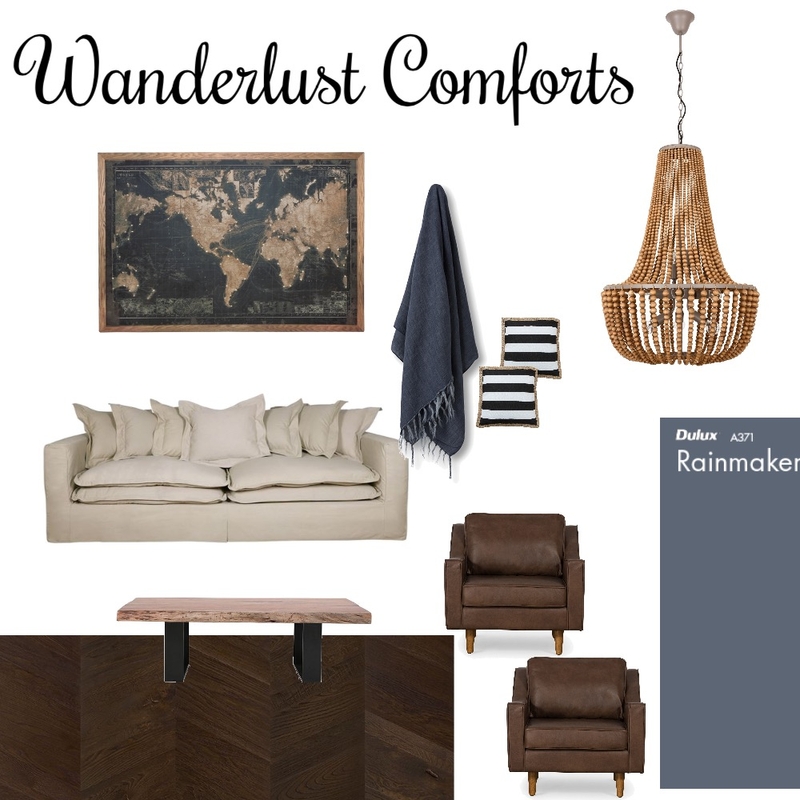 Wanderlust Comforts Mood Board by Nesha on Style Sourcebook