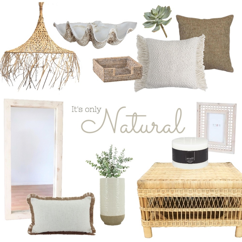 It's Only Natural Mood Board by Seaweed and Sand Homewares on Style Sourcebook