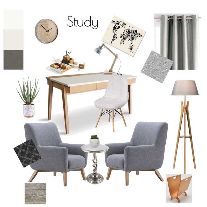 Study Mood Board by mchotto on Style Sourcebook