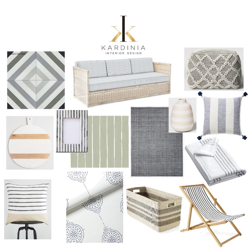 Stripes Mood Board by kardiniainteriordesign on Style Sourcebook