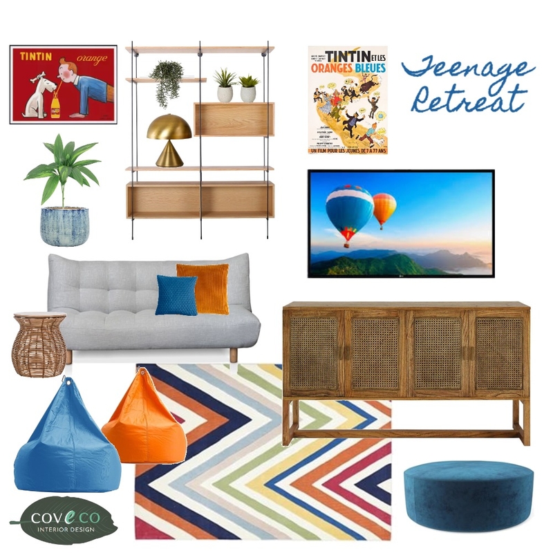 Teenage Retreat Mood Board by Coveco Interior Design on Style Sourcebook