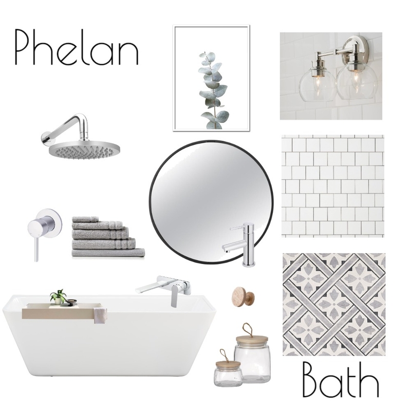 Phelan Bath 1.1 Mood Board by JamieOcken on Style Sourcebook