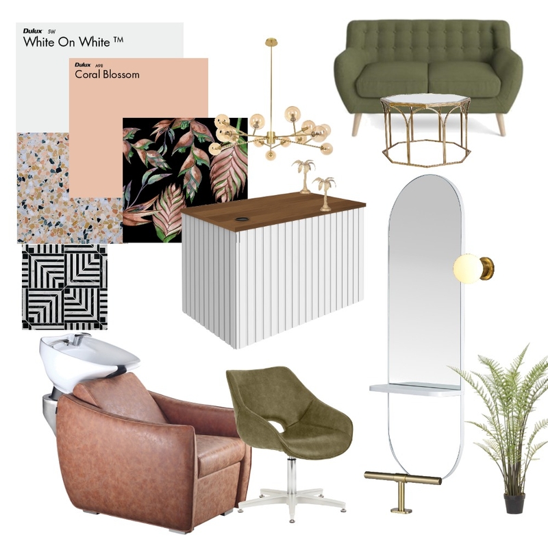 Palm Springs salon II Mood Board by Bianca Strahan on Style Sourcebook