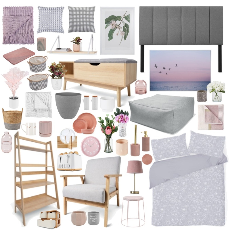 Kmart Scandi Mood Board by Thediydecorator on Style Sourcebook