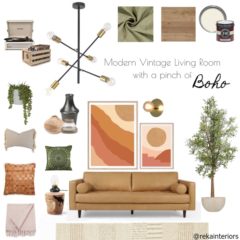 Boho Art &amp; Styling Contest Mood Board by Reka Fabian on Style Sourcebook