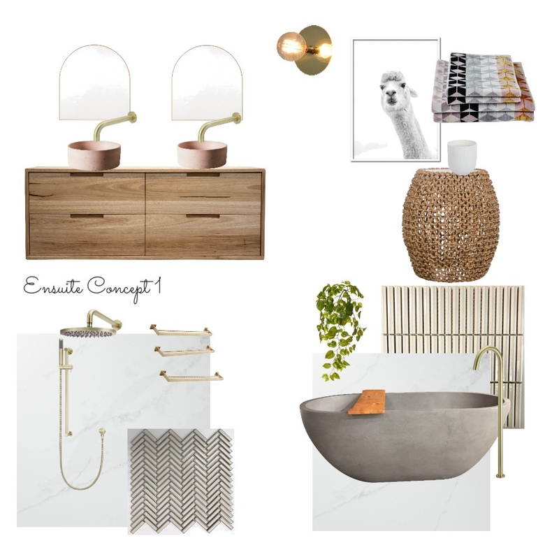 ensuite concept 1 Mood Board by JMo on Style Sourcebook