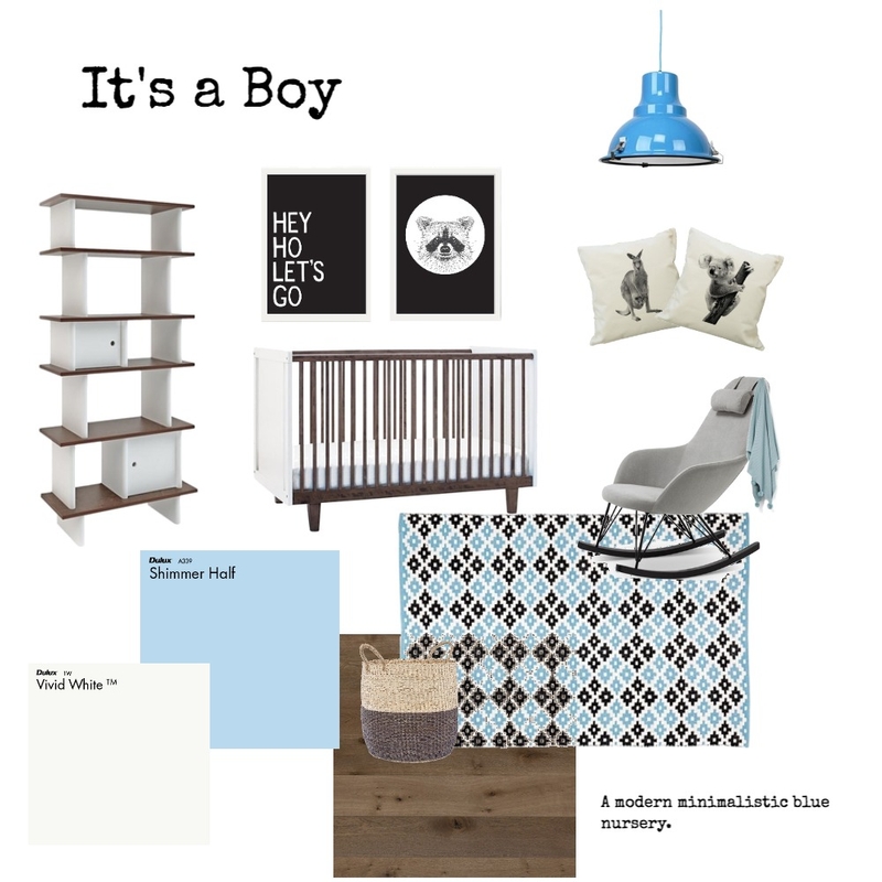 It's a Boy Mood Board by aligndesign on Style Sourcebook