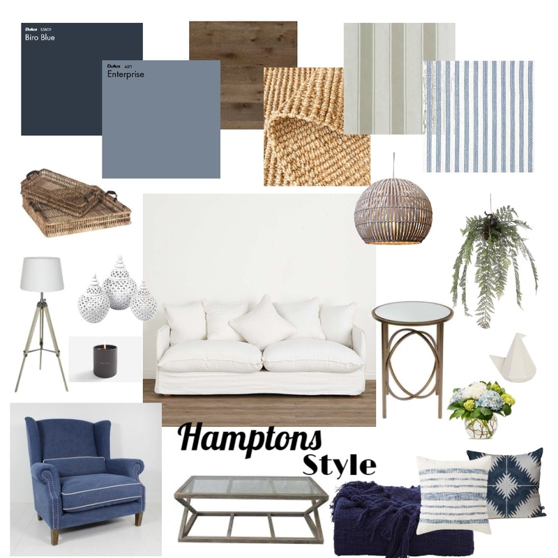 CLASSIC HAMPTONS Mood Board by MyMillAmee on Style Sourcebook