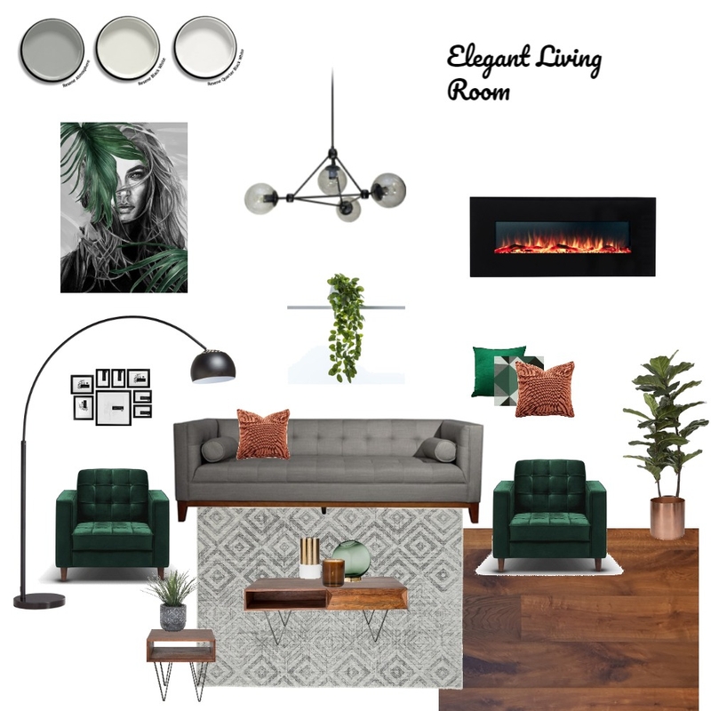 Living Room Mood Board by Chrissy on Style Sourcebook