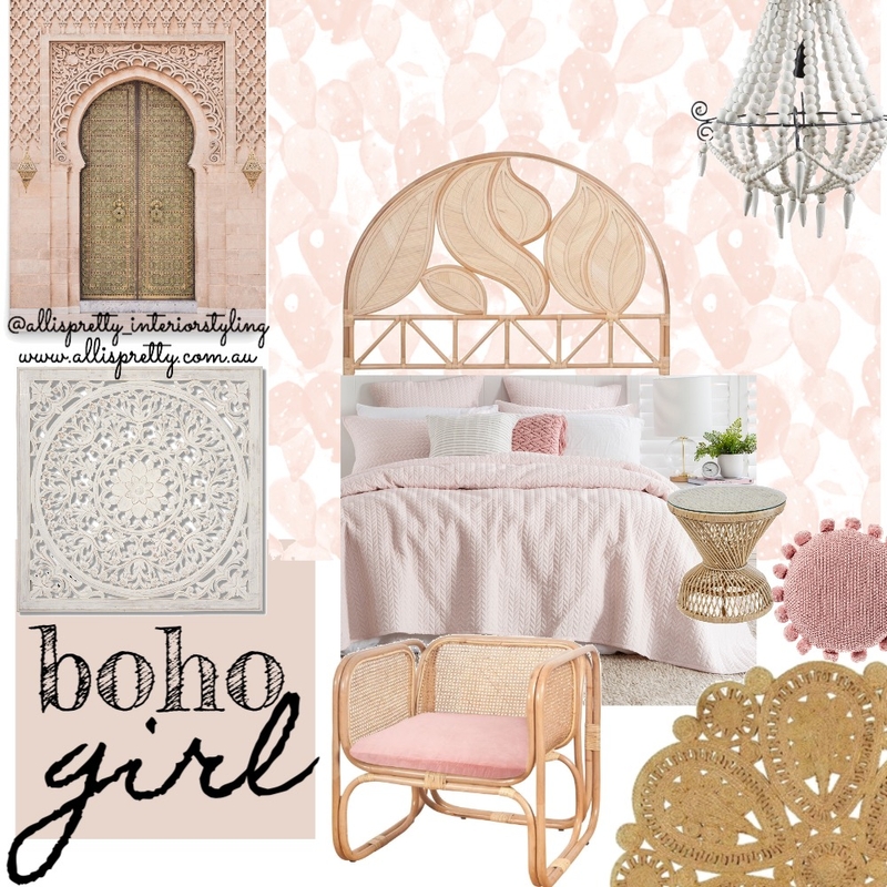 Boho Girl Mood Board by Kristina on Style Sourcebook