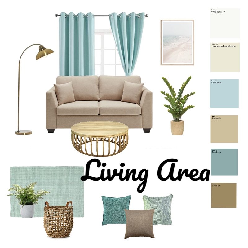 Foggy Heights Living Area Mood Board by alhenzairene on Style Sourcebook