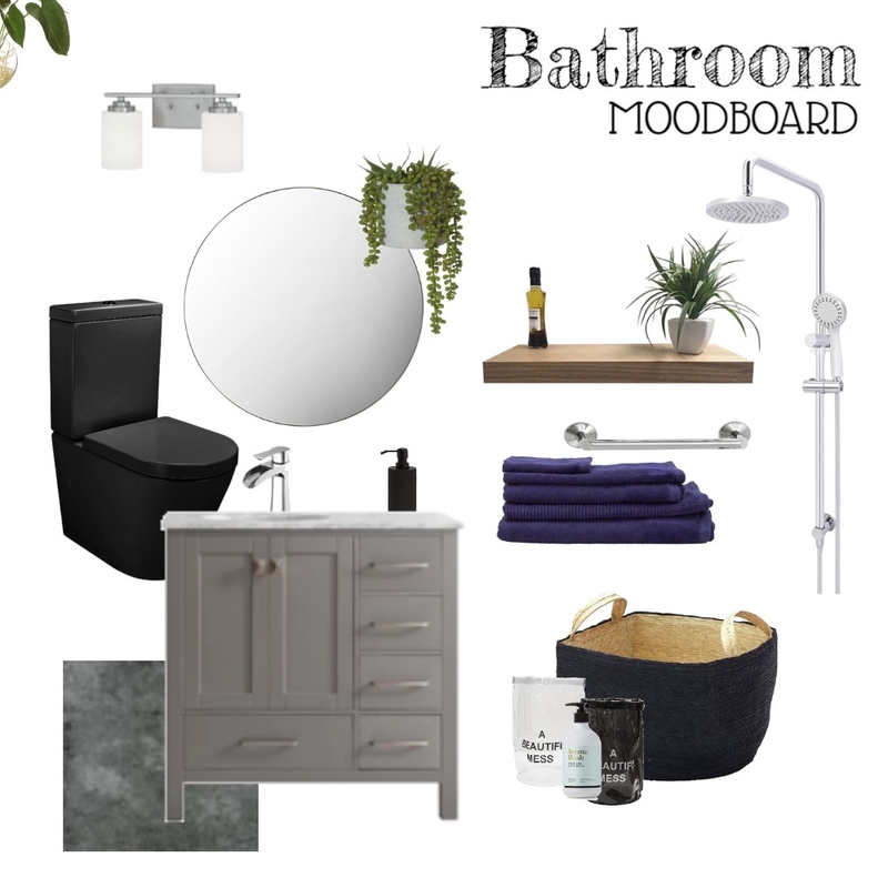 Bathroom Moodboard Mood Board by micaherbon on Style Sourcebook