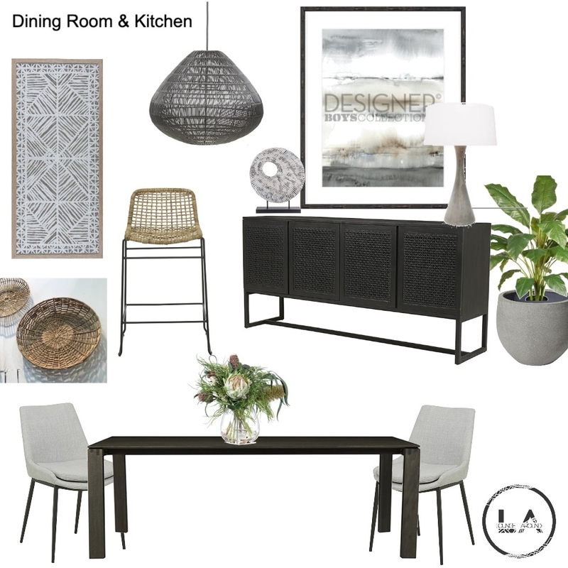 Pavan &amp; Rupali - Dining Room 4 Mood Board by Linden & Co Interiors on Style Sourcebook