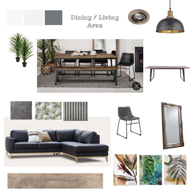 Dining Room/Living Room Mood Board by beckylevers on Style Sourcebook