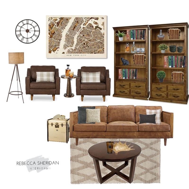 Old world Contemporary  Lounge Mood Board by Sheridan Interiors on Style Sourcebook