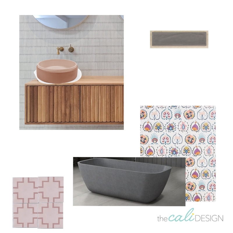 bathroom Mood Board by The Cali Design  on Style Sourcebook