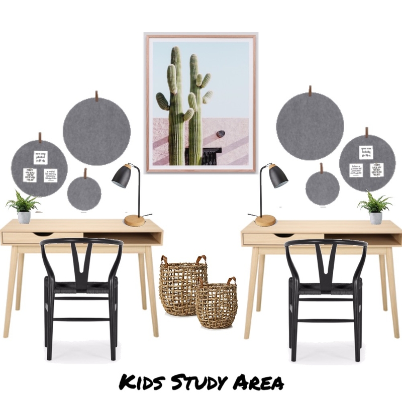 Kids Study Area Mood Board by House2Home on Style Sourcebook