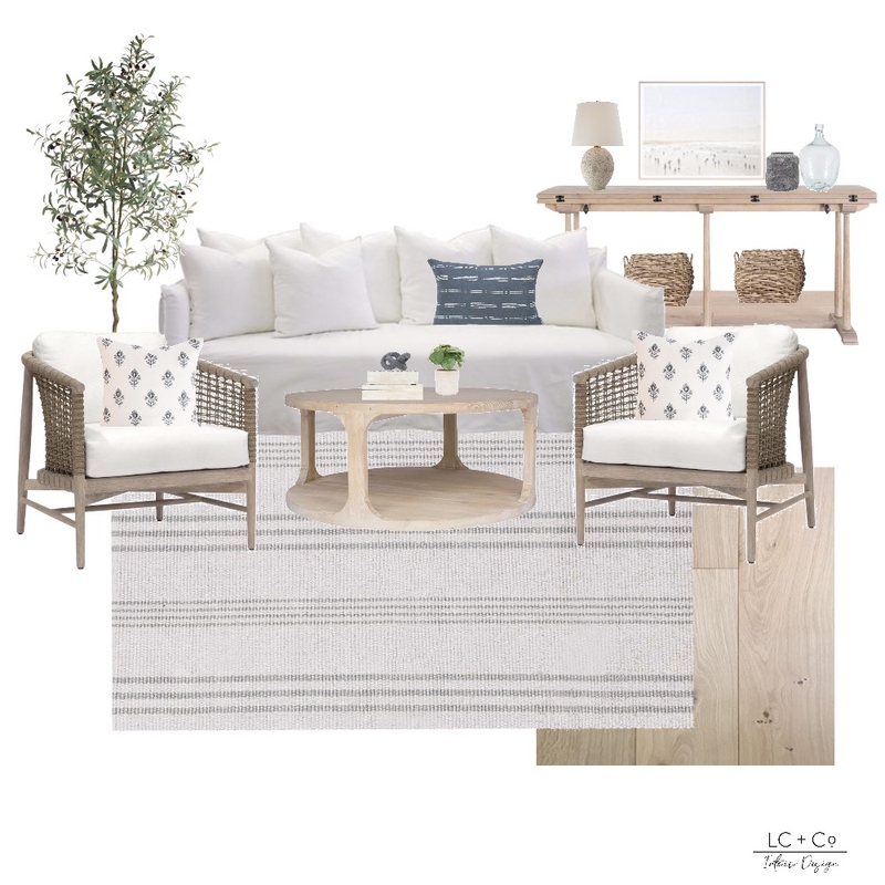 Coastal Living Room Mood Board by LC + Co. Design Studio on Style Sourcebook