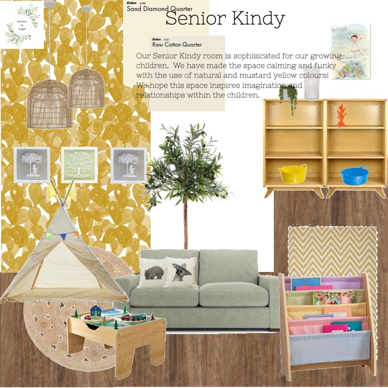 Senior Kindy Mood Board by Interiors by Teniel on Style Sourcebook