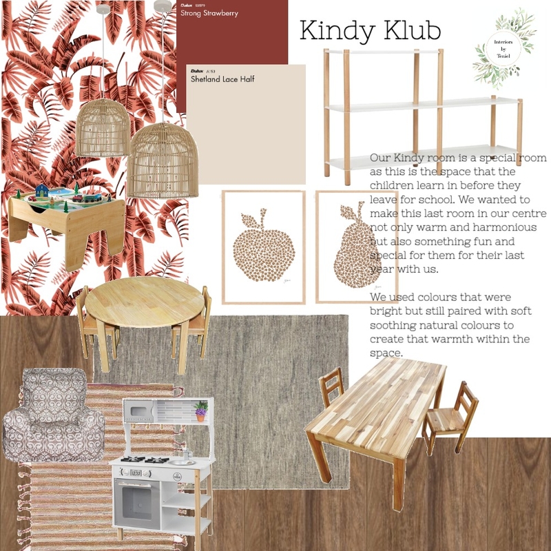 Kindy Klub Mood Board by Interiors by Teniel on Style Sourcebook