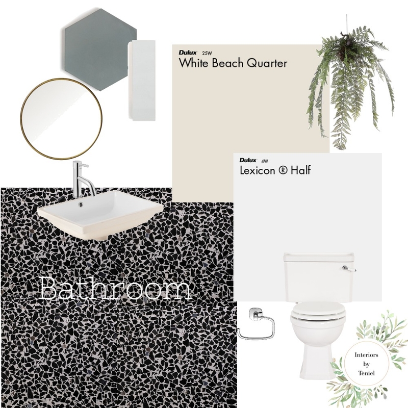 Bathroom Mood Board by Interiors by Teniel on Style Sourcebook