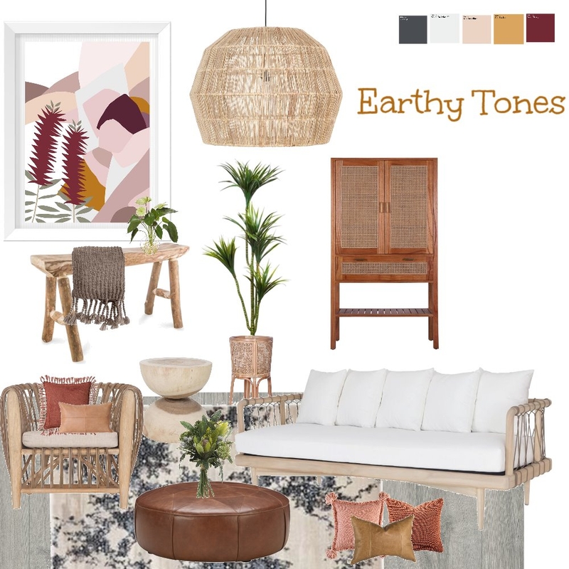 Earthy tones Mood Board by Elements Aligned Interior Design on Style Sourcebook