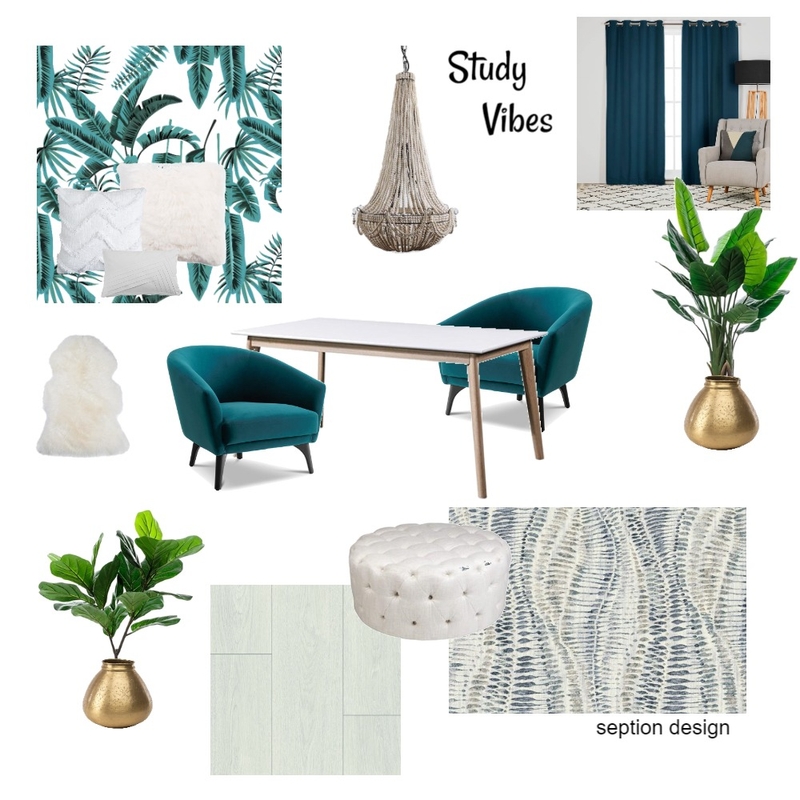 Study Mood Board by Septiondesign on Style Sourcebook