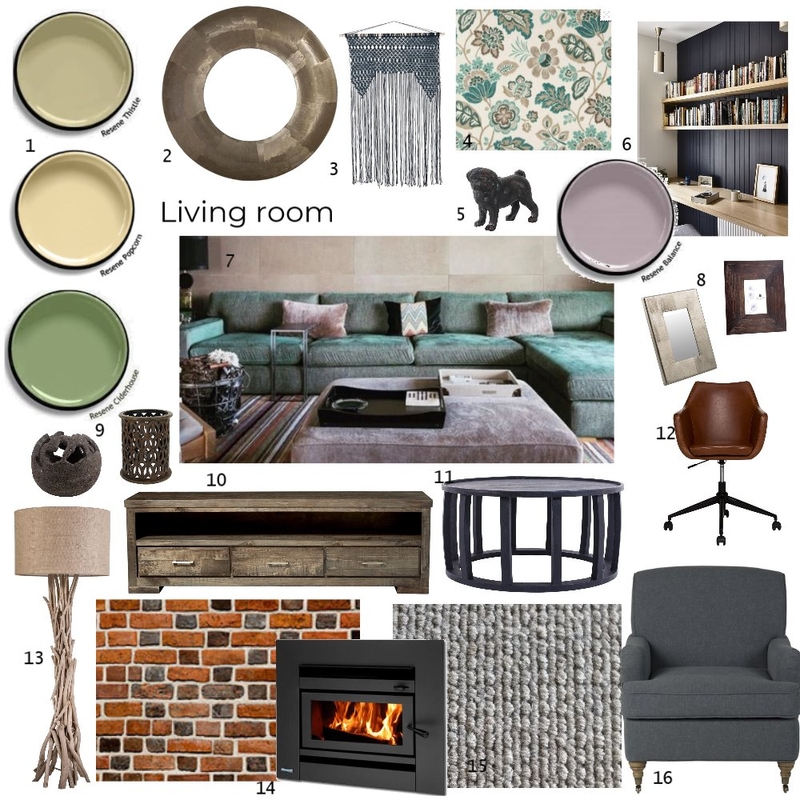 Living Mood Board by kirstylee on Style Sourcebook
