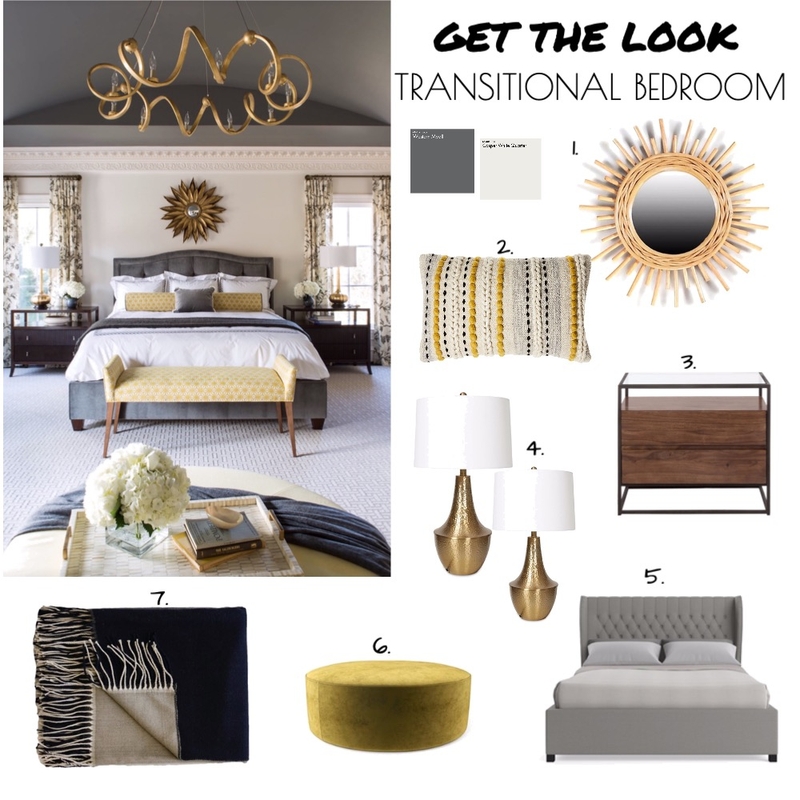 Transitional Bedroom Mood Board by Thelifestyleloft on Style Sourcebook