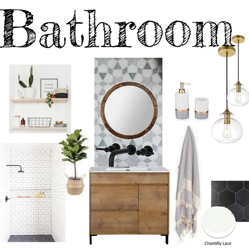 Bathroom - assignment 10 Mood Board by amyedmondscarter on Style Sourcebook