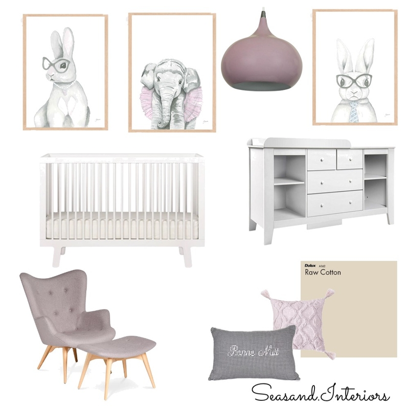 Nursery Mood Board by Seasand.interiors on Style Sourcebook