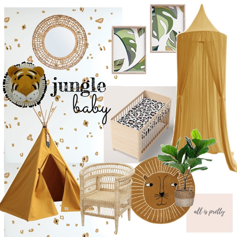 jungle baby room Mood Board by Kristina on Style Sourcebook