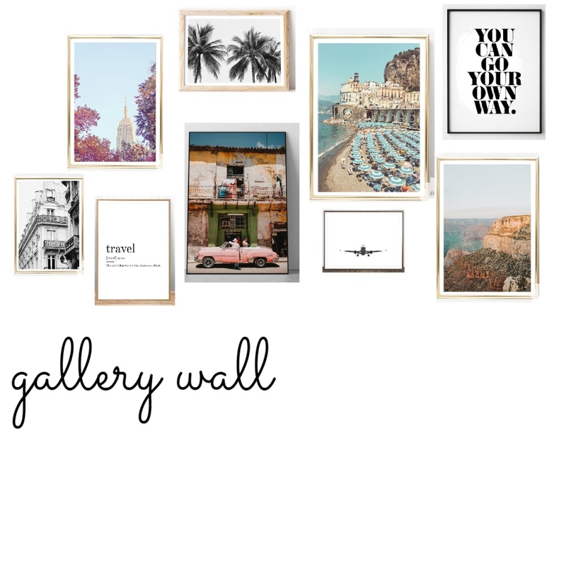 Gallery wall Mood Board by chelseamiddleton on Style Sourcebook