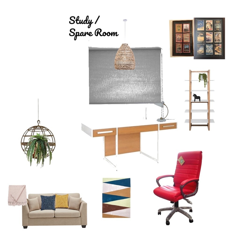 Study / Spare room Mood Board by markh on Style Sourcebook