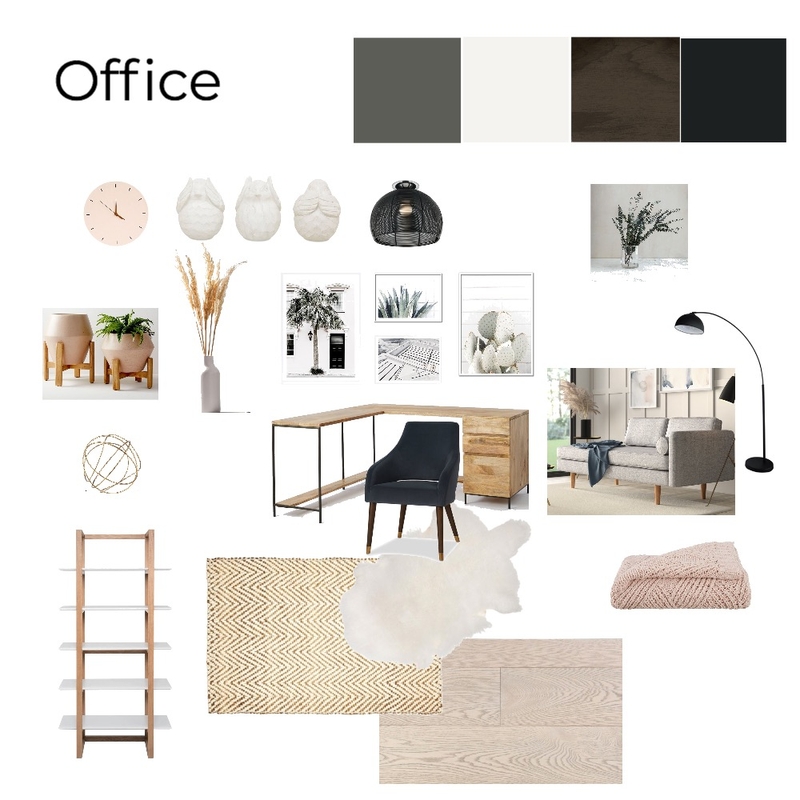 Office Mood Board by Kē Design Collective on Style Sourcebook