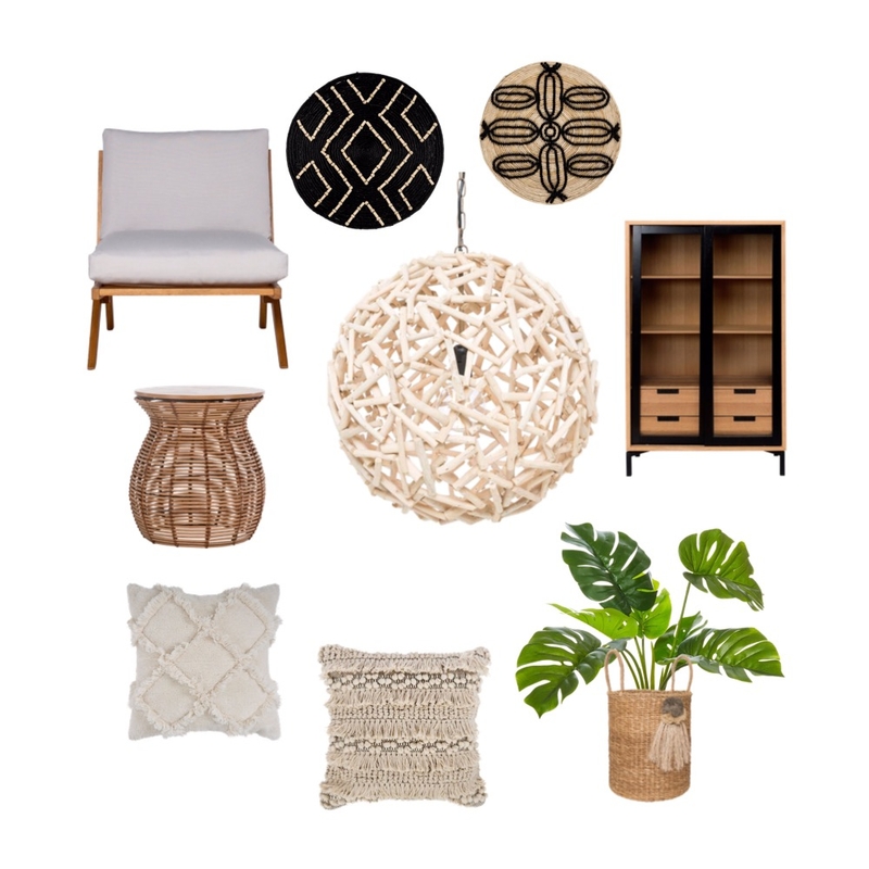 Natural textures in timber and black Mood Board by monklit on Style Sourcebook