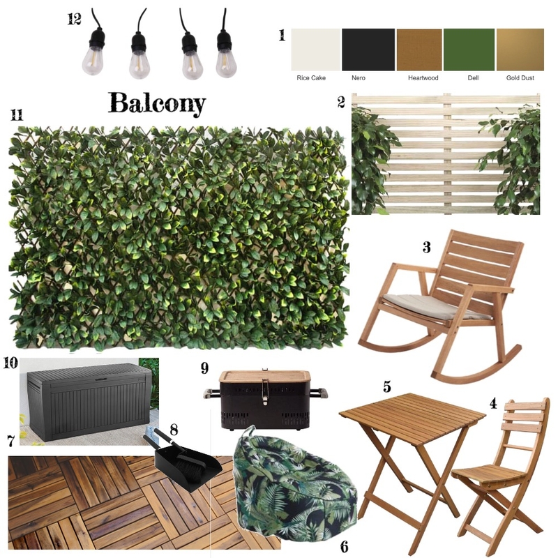 Dom's Balcony Mood Board by hebb on Style Sourcebook