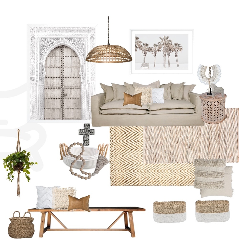 Boho Styling Elements Mood Board by My Interior Stylist on Style Sourcebook