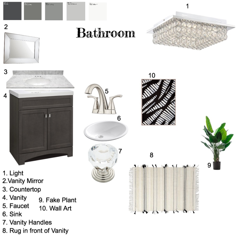 Bathroom Mod. 9 Mood Board by Sara_Drouhard on Style Sourcebook