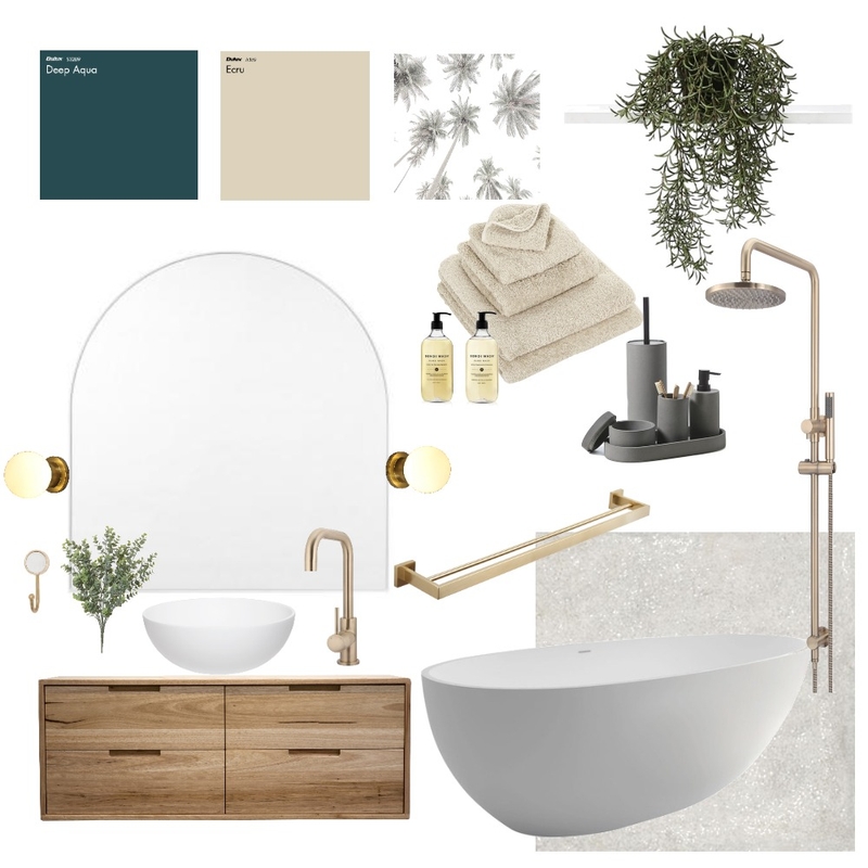 Bathroom Mood Board by blossinteriors on Style Sourcebook