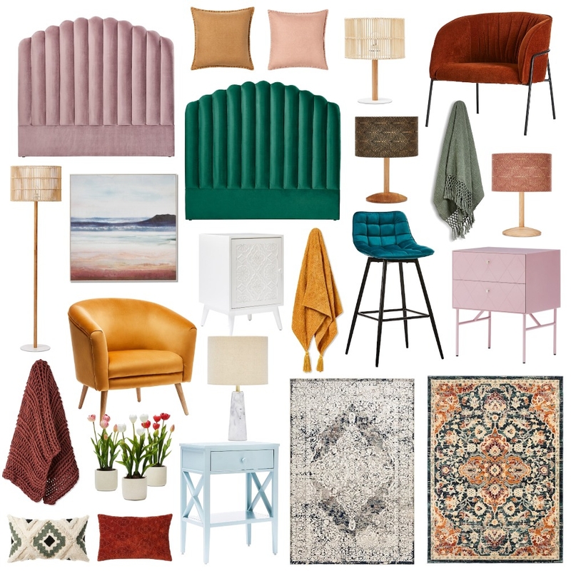 Adairs colour Mood Board by Thediydecorator on Style Sourcebook