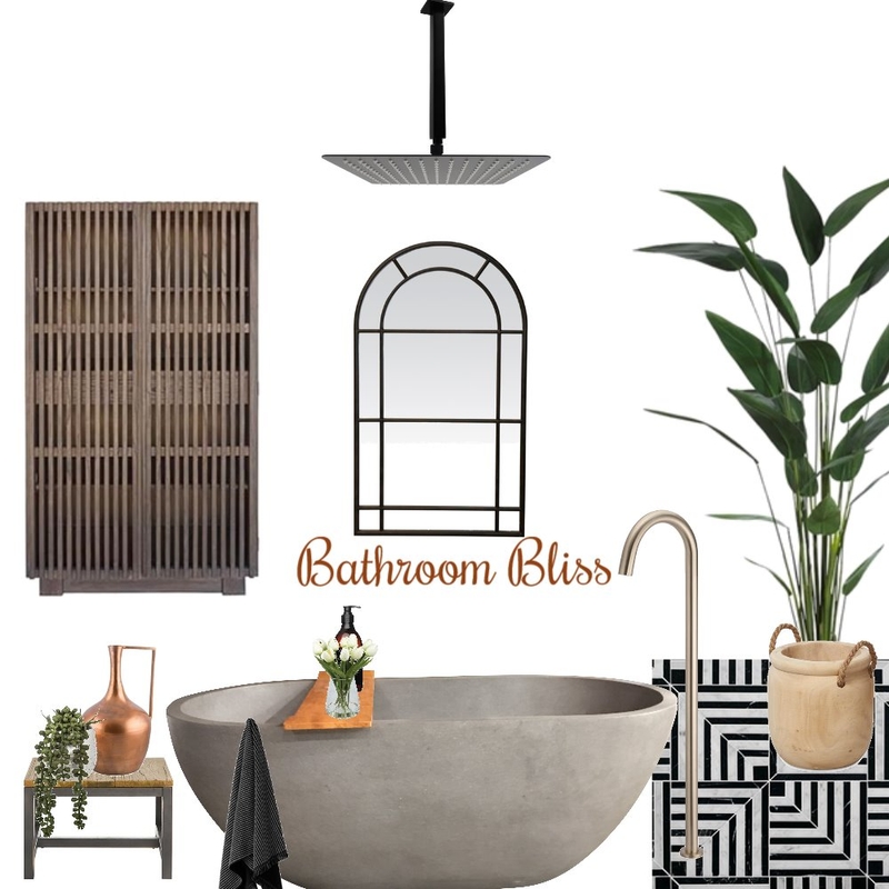 Bathroom bliss Mood Board by Elements Aligned Interior Design on Style Sourcebook