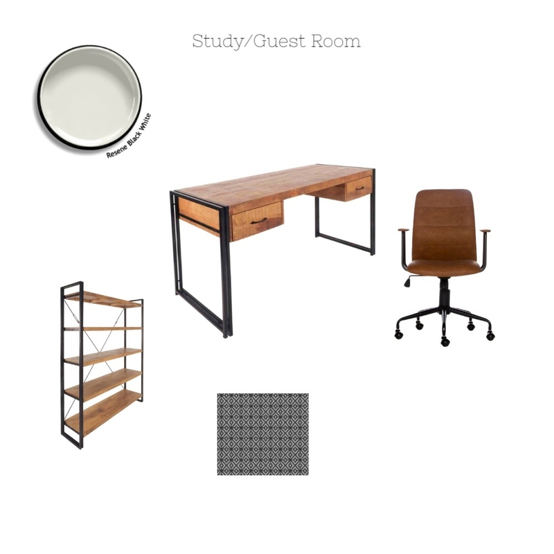 A9 Study/Guest Room Mood Board by kshaw on Style Sourcebook