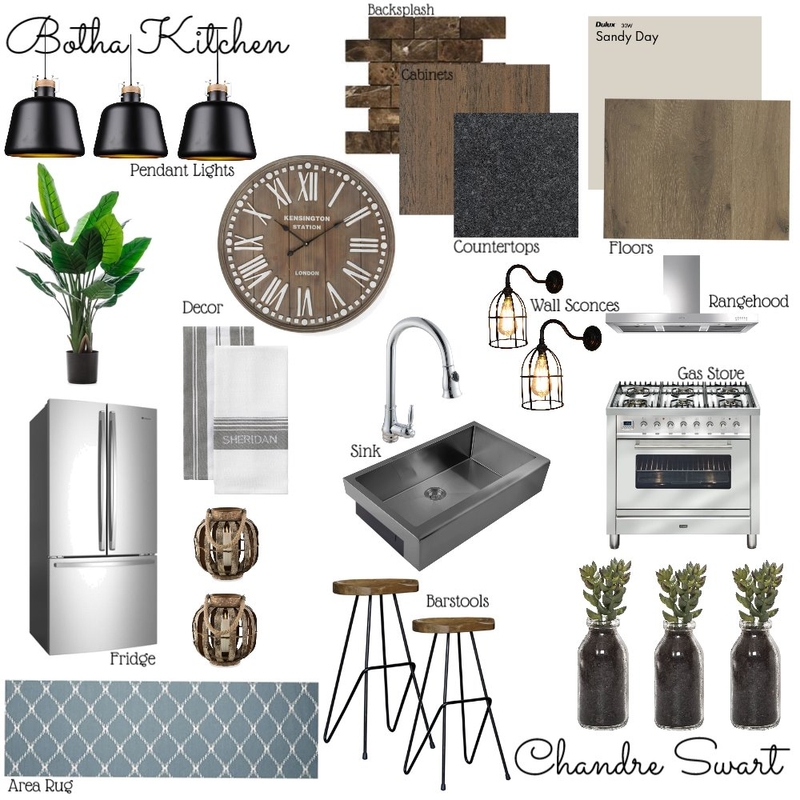 Botha Kitchen Mood Board by ChandreSwart on Style Sourcebook