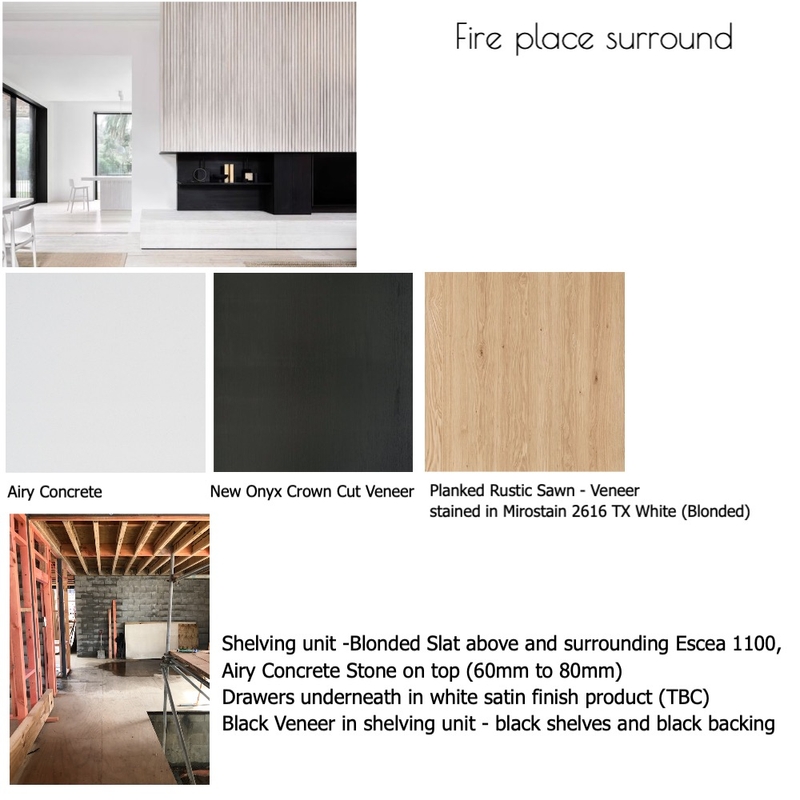Fire Surround Mood Board by Style My Abode Ltd on Style Sourcebook