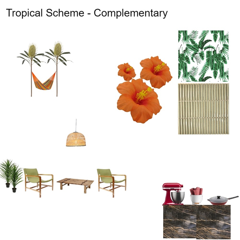 tropical scheme (keanu) Mood Board by keanu.ukena on Style Sourcebook