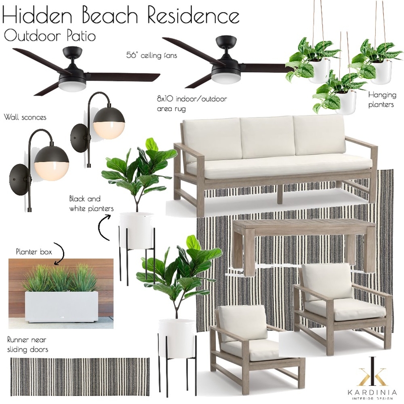Hidden Beach Residence - Outdoor Patio Mood Board by kardiniainteriordesign on Style Sourcebook
