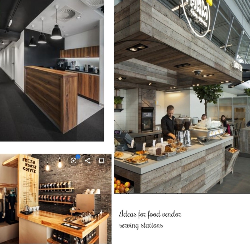 Advantage Place Cafeteria - Food Vendor Serving Stations Mood Board by Abby on Style Sourcebook