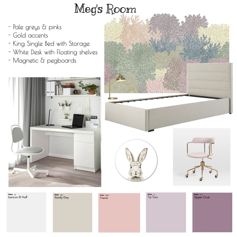 Megs Room Mood Board by ReemaJC on Style Sourcebook